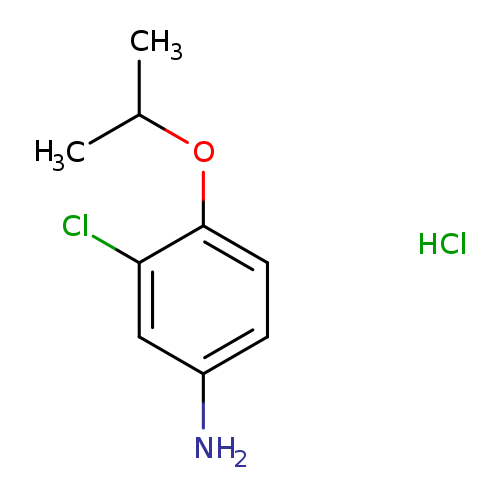 CC(Oc1ccc(cc1Cl)N)C.Cl