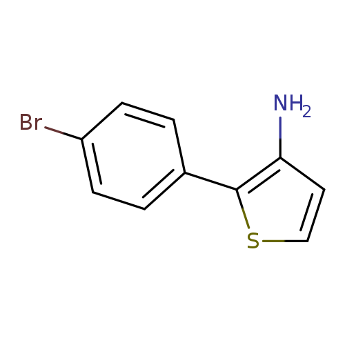 Brc1ccc(cc1)c1sccc1N