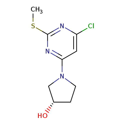 CSc1nc(cc(n1)Cl)N1CC[C@@H](C1)O