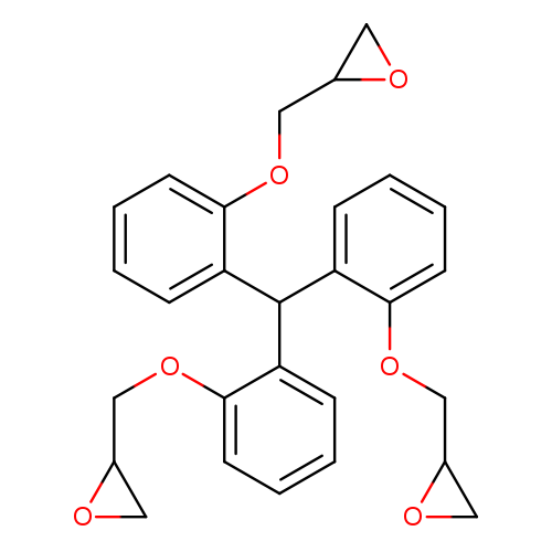 c1ccc(c(c1)C(c1ccccc1OCC1CO1)c1ccccc1OCC1CO1)OCC1CO1