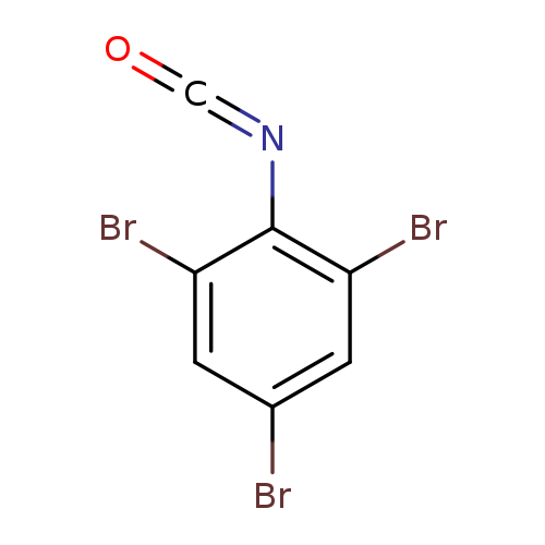 O=C=Nc1c(Br)cc(cc1Br)Br