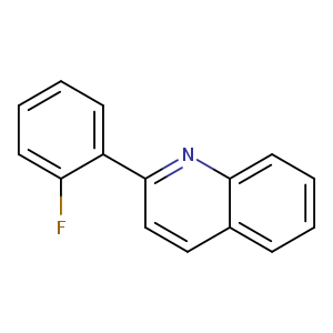 Fc1ccccc1c1ccc2c(n1)cccc2