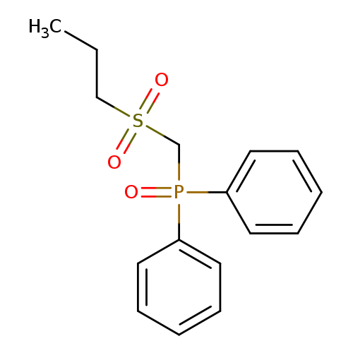CCCS(=O)(=O)CP(=O)(c1ccccc1)c1ccccc1