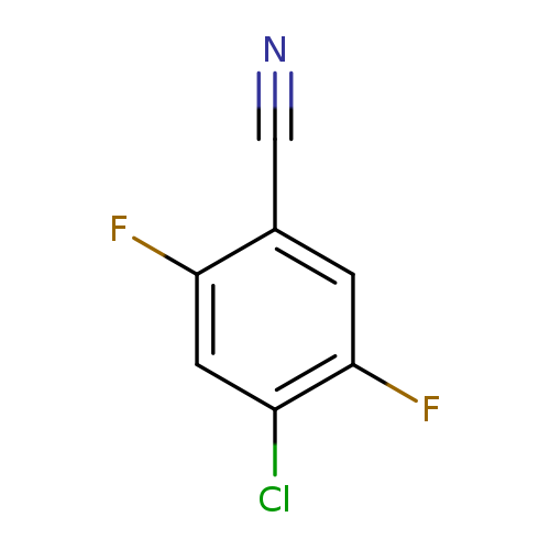 N#Cc1cc(F)c(cc1F)Cl