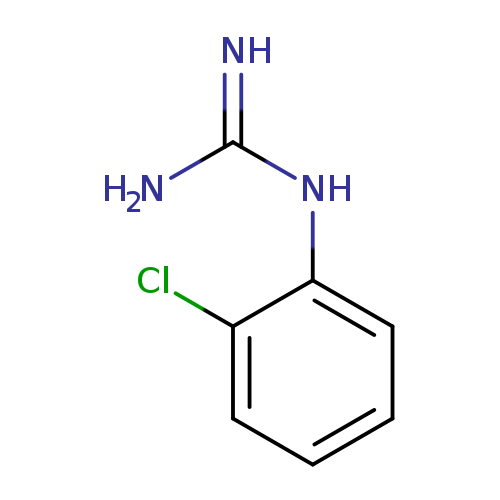 NC(=N)Nc1ccccc1Cl