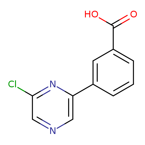 Clc1cncc(n1)c1cccc(c1)C(=O)O