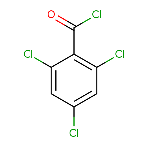 Clc1cc(Cl)c(c(c1)Cl)C(=O)Cl