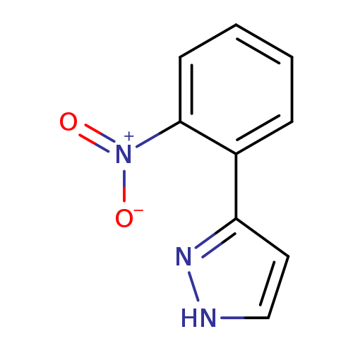 [O-][N+](=O)c1ccccc1c1cc[nH]n1