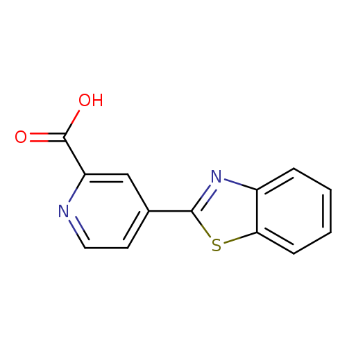 OC(=O)c1nccc(c1)c1nc2c(s1)cccc2