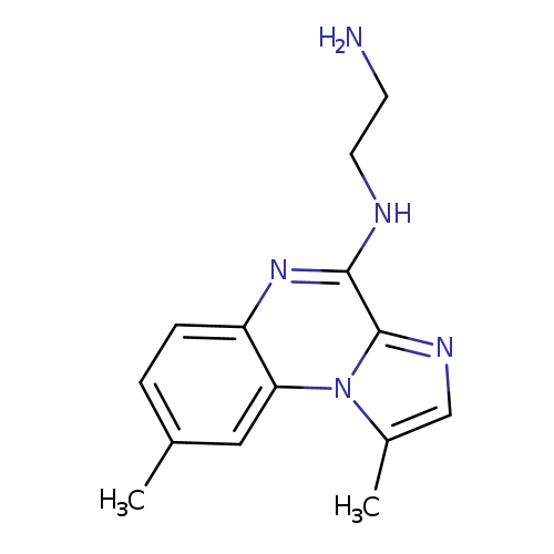 NCCNc1nc2ccc(cc2n2c1ncc2C)C