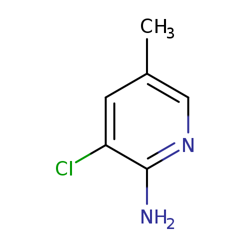 Cc1cnc(c(c1)Cl)N