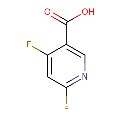 OC(=O)c1cnc(cc1F)F