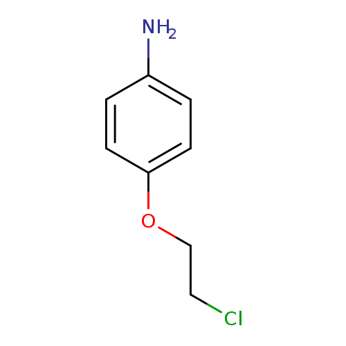 ClCCOc1ccc(cc1)N
