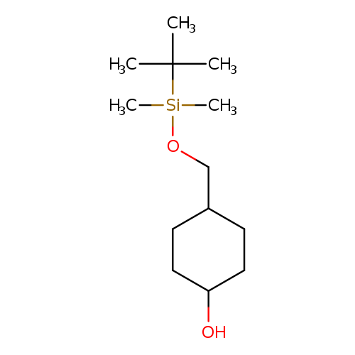 OC1CCC(CC1)CO[Si](C(C)(C)C)(C)C
