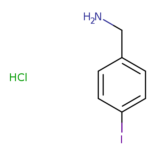 NCc1ccc(cc1)I.Cl