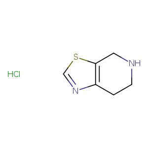 C1NCc2c(C1)ncs2.Cl