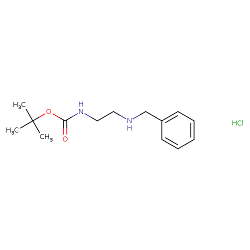 O=C(OC(C)(C)C)NCCNCc1ccccc1.Cl