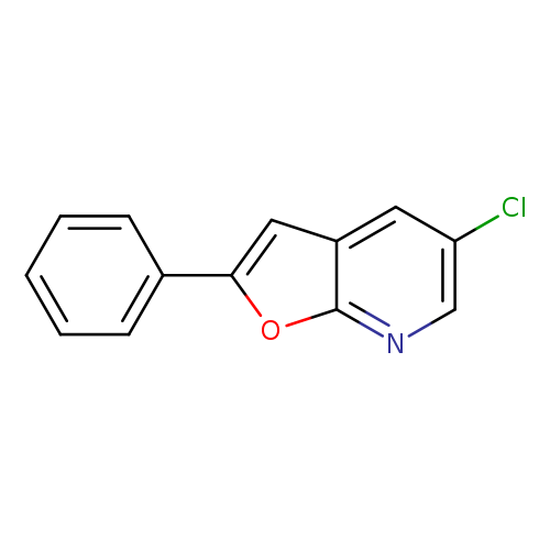 Clc1cnc2c(c1)cc(o2)c1ccccc1