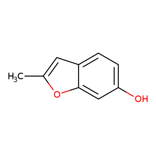 Oc1ccc2c(c1)oc(c2)C