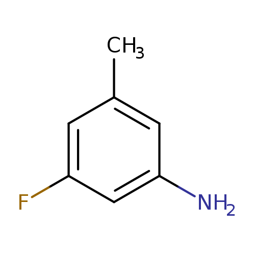 Cc1cc(N)cc(c1)F