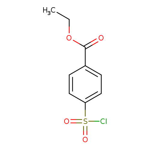 CCOC(=O)c1ccc(cc1)S(=O)(=O)Cl