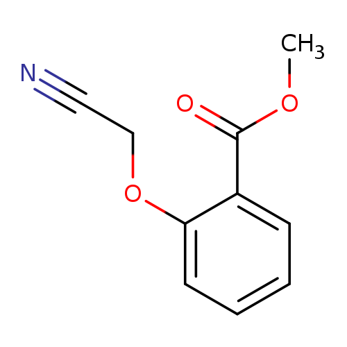 N#CCOc1ccccc1C(=O)OC