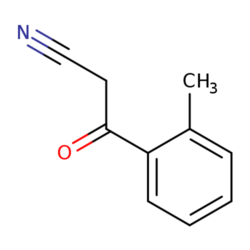 N#CCC(=O)c1ccccc1C