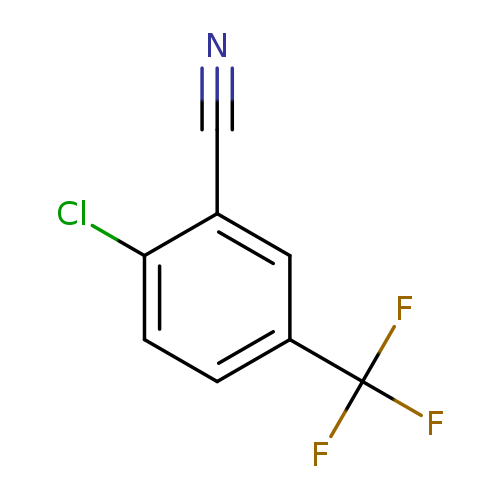 N#Cc1cc(ccc1Cl)C(F)(F)F