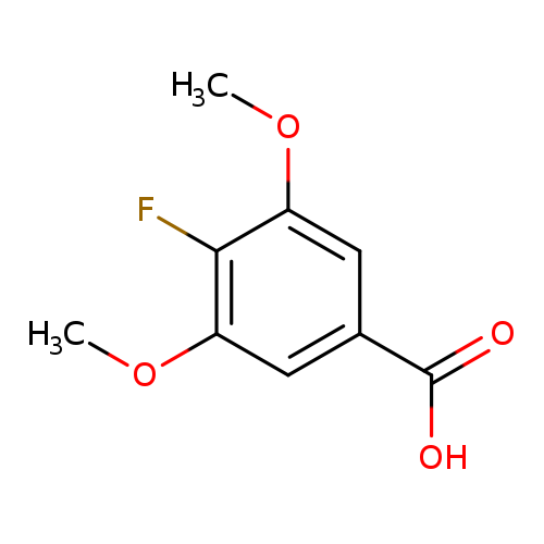 COc1cc(cc(c1F)OC)C(=O)O