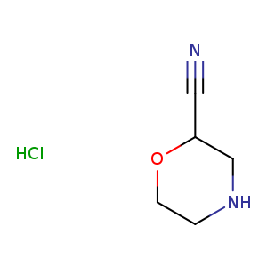 C1NCCOC1C#N.Cl