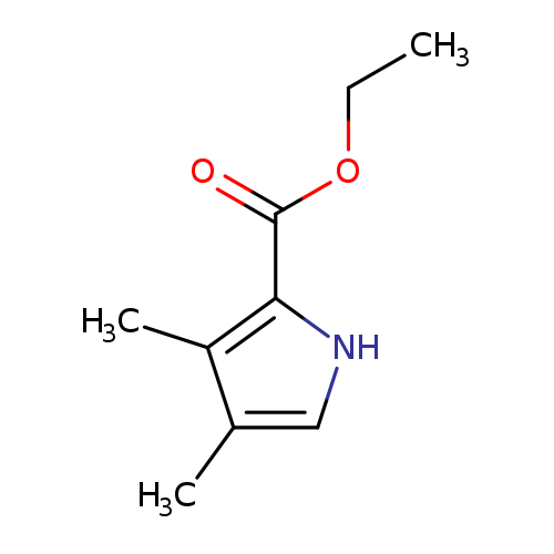 CCOC(=O)c1[nH]cc(c1C)C