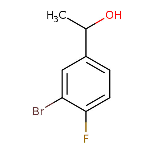 CC(c1ccc(c(c1)Br)F)O