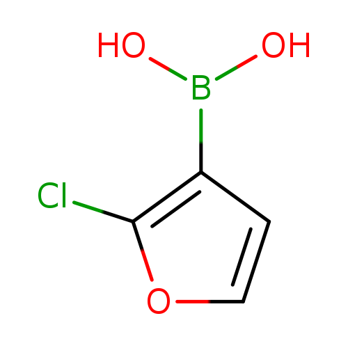 OB(c1ccoc1Cl)O