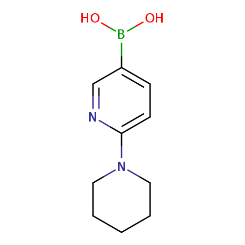 OB(c1ccc(nc1)N1CCCCC1)O