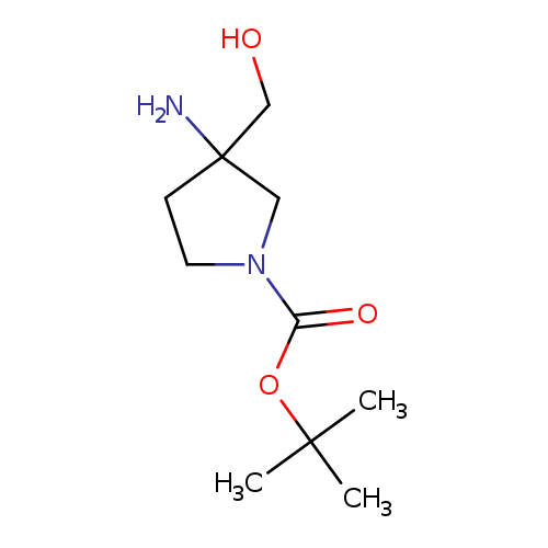 OCC1(N)CCN(C1)C(=O)OC(C)(C)C