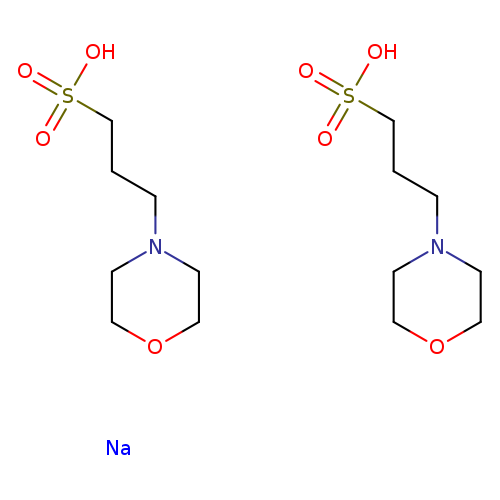 OS(=O)(=O)CCCN1CCOCC1.OS(=O)(=O)CCCN1CCOCC1.[Na]