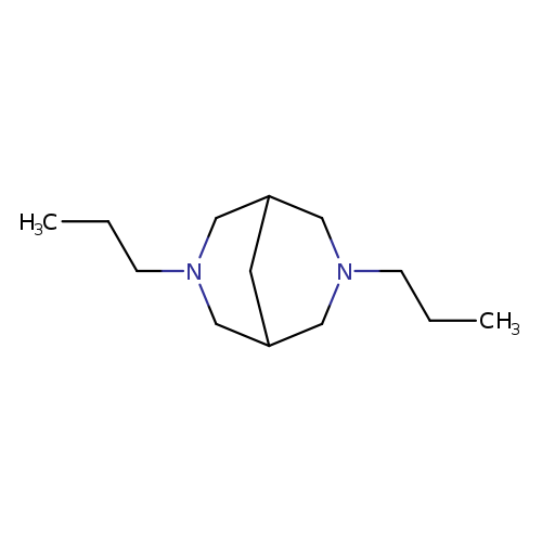 CCCN1CC2CN(CC(C1)C2)CCC