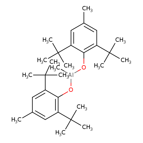 C[Al](Oc1c(cc(cc1C(C)(C)C)C)C(C)(C)C)Oc1c(cc(cc1C(C)(C)C)C)C(C)(C)C