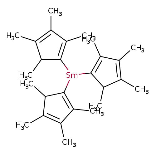 CC1C(=C(C(=C1[Sm](C1=C(C)C(=C(C1C)C)C)C1=C(C)C(=C(C1C)C)C)C)C)C