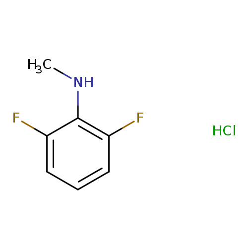 CNc1c(F)cccc1F.Cl