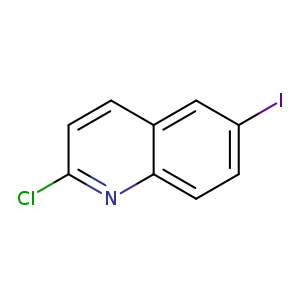 Ic1ccc2c(c1)ccc(n2)Cl