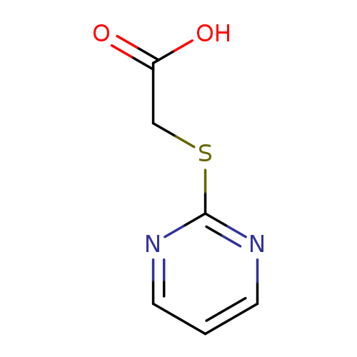 OC(=O)CSc1ncccn1