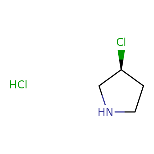 Cl[C@@H]1CNCC1.Cl