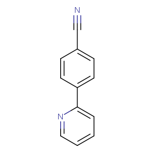 N#Cc1ccc(cc1)c1ccccn1