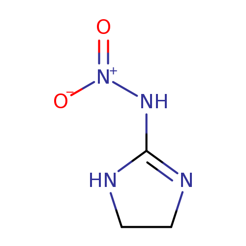 [O-][N+](=O)NC1=NCCN1