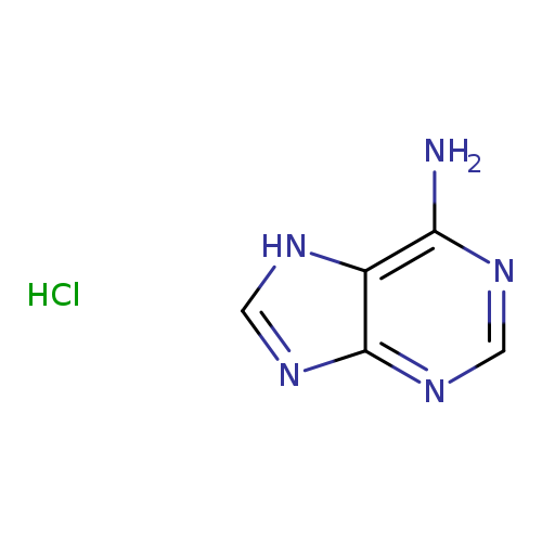 Nc1ncnc2c1[nH]cn2.Cl
