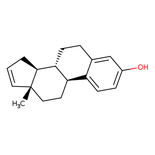 Oc1ccc2c(c1)CC[C@@H]1[C@@H]2CC[C@]2([C@H]1CC=C2)C