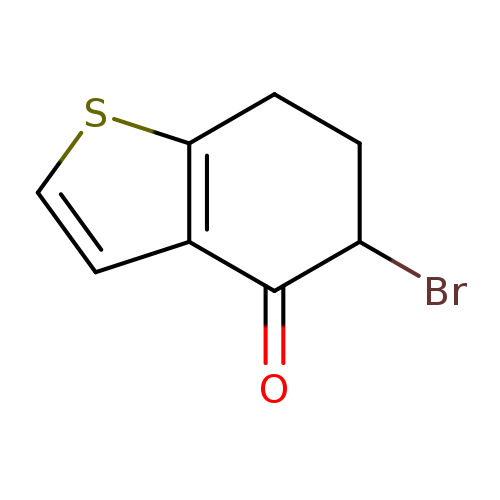 BrC1CCc2c(C1=O)ccs2