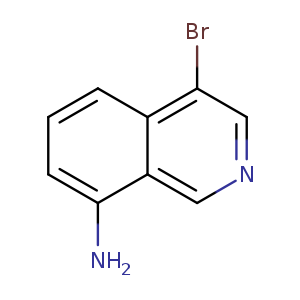 Nc1cccc2c1cncc2Br