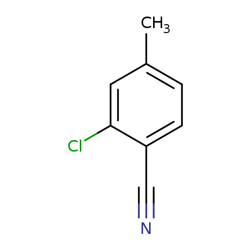 N#Cc1ccc(cc1Cl)C